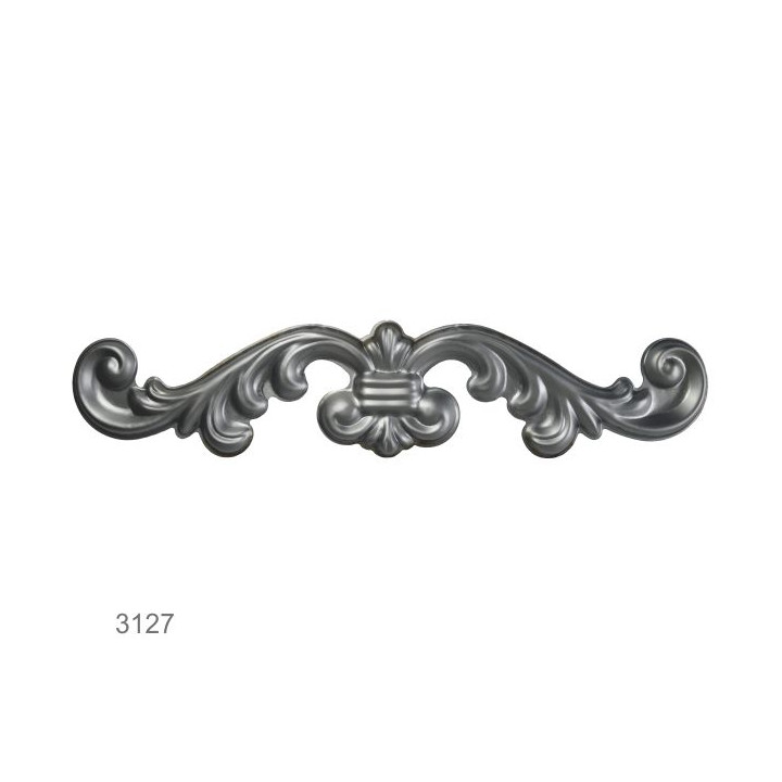 Ornament plechový 495 x 95 mm, 1 mm