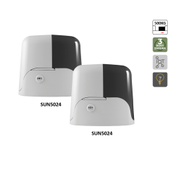 900KSUN5024TW – pohony pro protilehlé posuvné brány 2 × 500 kg