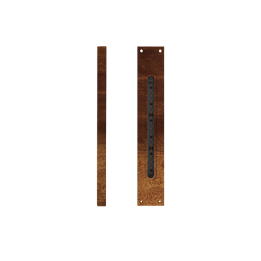 Venkovní LED osvětlení FLAT (H-240mm), barva CORTEN