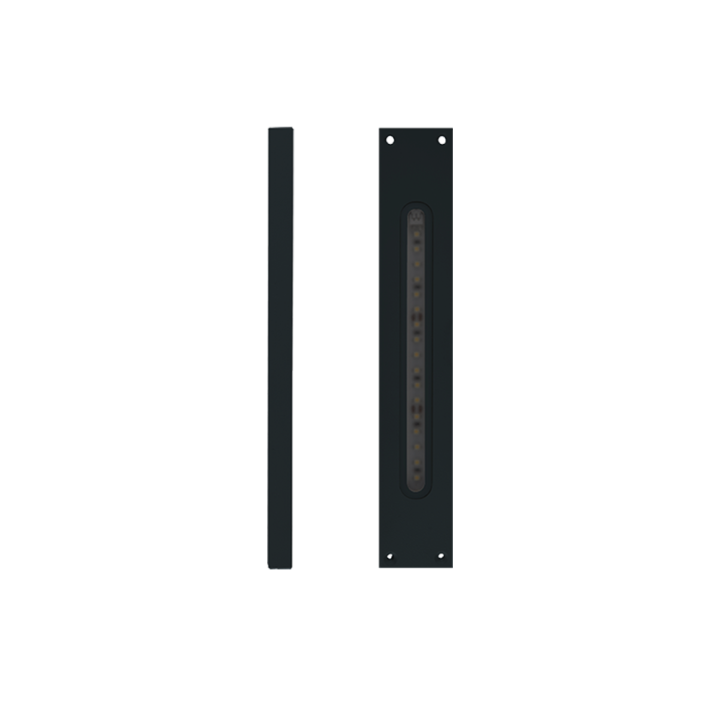 Venkovní LED osvětlení FLAT (H-240mm), barva RAL7016