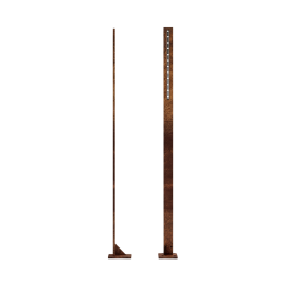 Venkovní LED osvětlení TOWER (H-986mm), barva CORTEN