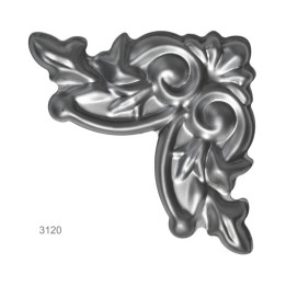 Ornament plechový H 146 x L 146 mm (hr. 1,5 mm)