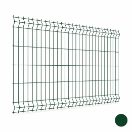 Plotový panel 3D OPTIMAL 4/4, zelený