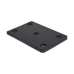 Platňa 100 x 150 x 8 mm s otvory ø 13 mm, bez úpravy