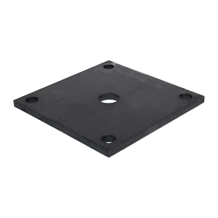 Platňa 150 x 150 x 10 mm s otvory ø 13 mm, bez úpravy