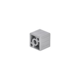 Plastová spojka - šroubovací blok do profilu 20x20x1.5mm