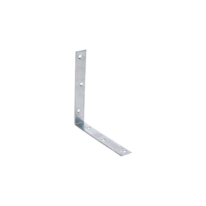 úhelník 150x150x22mm, 2,0mm, galvanicky pozinkovaný, díry průměr 4,5mm - v počte 6ks