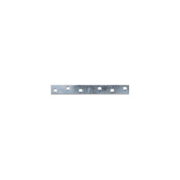 Plochá spojka 156x19mm, 2,0mm pozink, počet děr o průměru 4,5mm-4ks