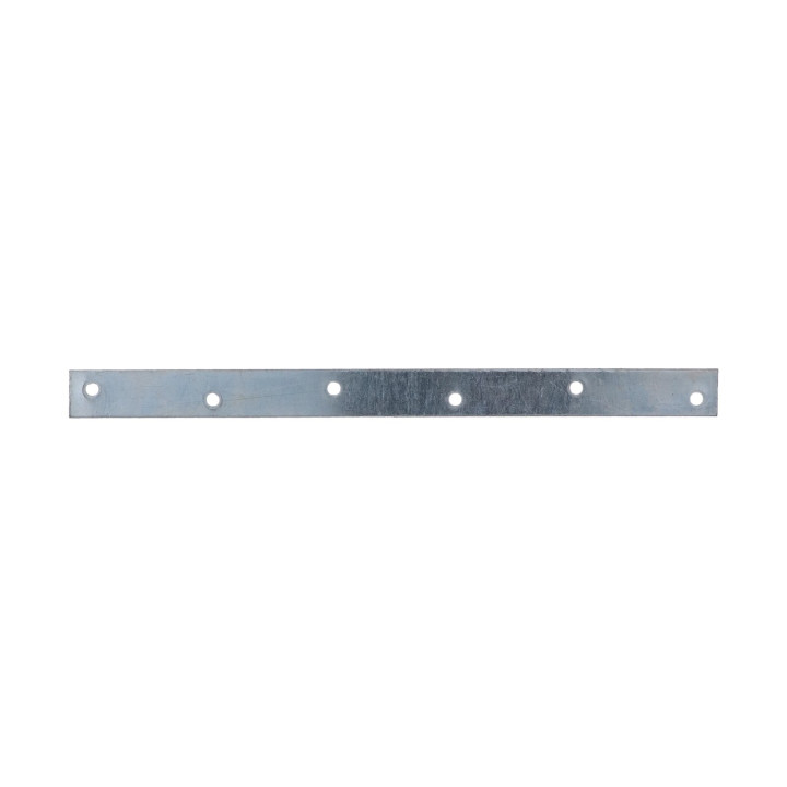 Plochá spojka 296x22mm, 2,0mm pozink, počet děr o průměru 4,5mm-6ks