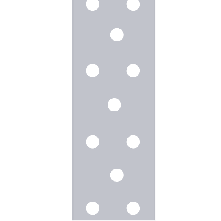 Montážní páska, 40mm x 10m, 2,0mm pozink