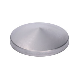 Stříška na sloupek-kulatá 76 mm, tl. 1,5 mm