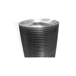 Svařované síto, oko: 10x10mm, Tloušťka: 1mm, Šířka: 1000mm, AISI304