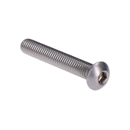 Nerezový šroub (M10x60mm) půlkulatá  hlava, imbus, DIN7380 /AISI316 /A4