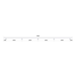 Madlo 40x40mm, L-4500mm, broušená nerez AISI304
