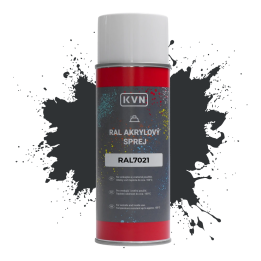 Barva ve spreji - RAL 7021, 400 ml