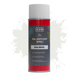 Barva ve spreji - RAL 9003, 400 ml