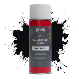 Barva ve spreji - RAL 9005, 400 ml