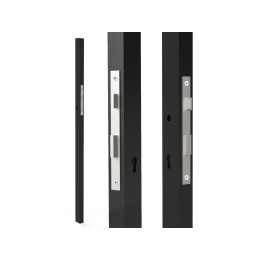 Profil 60x40x2mm H-1500mm se zámkem ZM90/50H, levý
