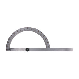 Uhlomer oblúkový KINEX, NEREZ, 0-180°, 200x290 mm