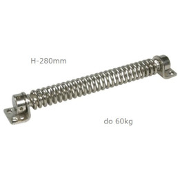 Dverový pružinový zatvárač H - 280mm, max. hmotnosť dverí 60kg