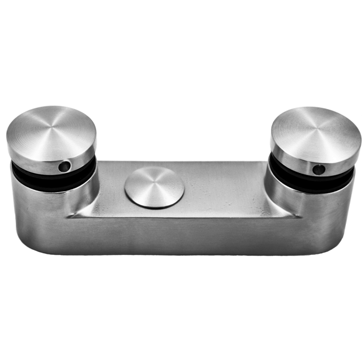 Bodové kotvení pro sklo 6 - 12,76 mm, dvě svorky, AISI 304