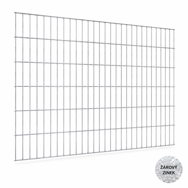Plotový panel 2D OPTIMAL 6/5/6, žárově zinkovaný