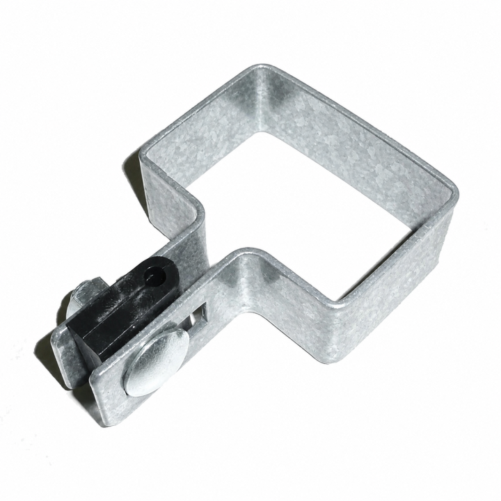 Příchytka panelu koncová na sloupek 60x40mm