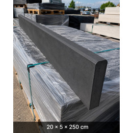 Podhrabová deska 5cm, hladká grafit 2500x200x50mm