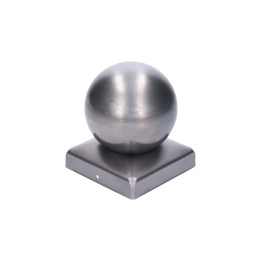 Stříška na sloupek kulatá základna 40 x 40 mm, koule 40 mm