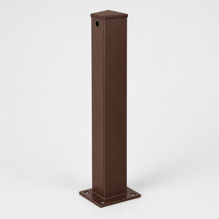Sloupek s patkou PROFI 60x60x3mm, lakovaný