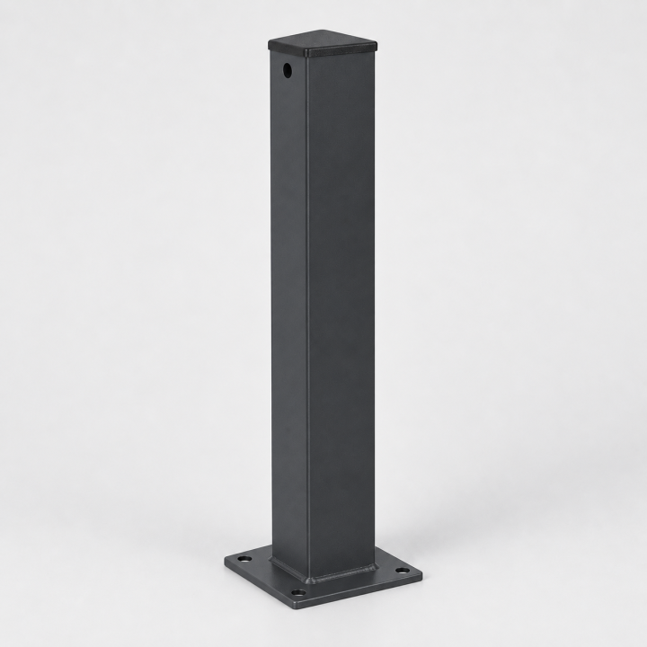 Sloupek s patkou PROFI 120x120x3mm, lakovaný