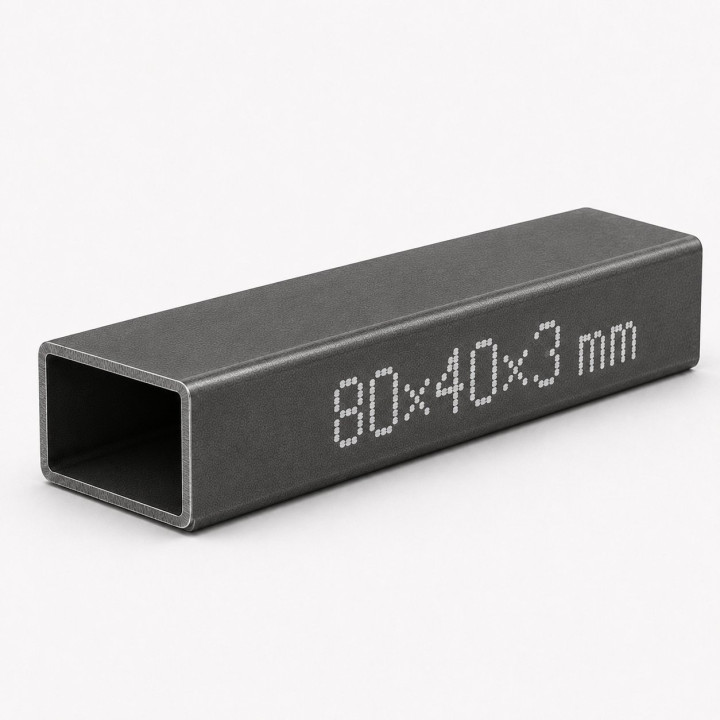 Jekl profil 80x40x3mm