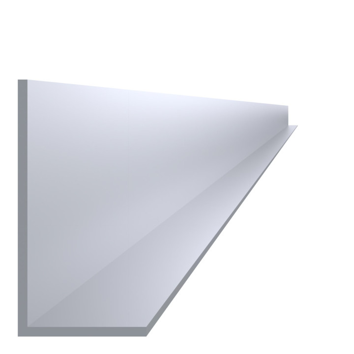 L profil 80x40x3mm, L-6000mm, hliník bez povrchové úpravy