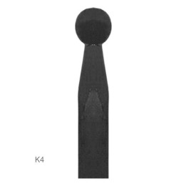 Špička typu K4, čtyřhran 14 x 14 mm hladký, L=150 mm