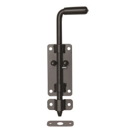 Rýgl Ø12 mm, L:220 mm (černý s protikusem)