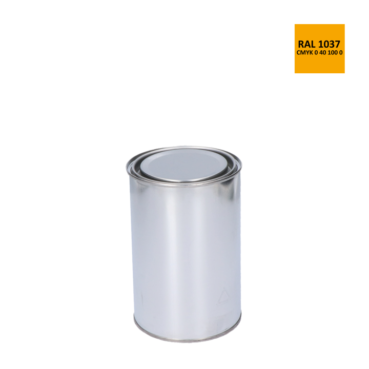 Barva antikorozní polomatná na zinek 1 kg (sluneční žlutá)