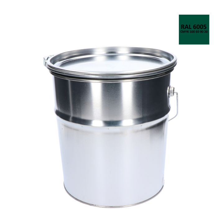 Barva antikorozní polomatná na zinek 10 kg (mechová zelená)