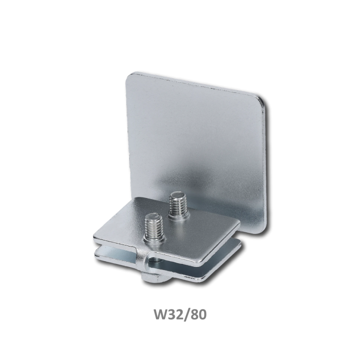 Pozinkovaná krytka pro C-profil 80x80 mm