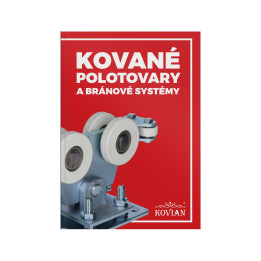 Tištěný katalog kovaných polotovarů