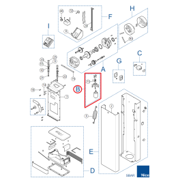 Motor PRXB03 (pro S-BAR/X-BAR)