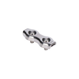 Lanová svorka duplex pro lanko (Ø2 - Ø6mm, AISI 304)