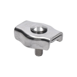 Lanová svorka simplex pro lanko (Ø2 - Ø6mm, AISI 304)