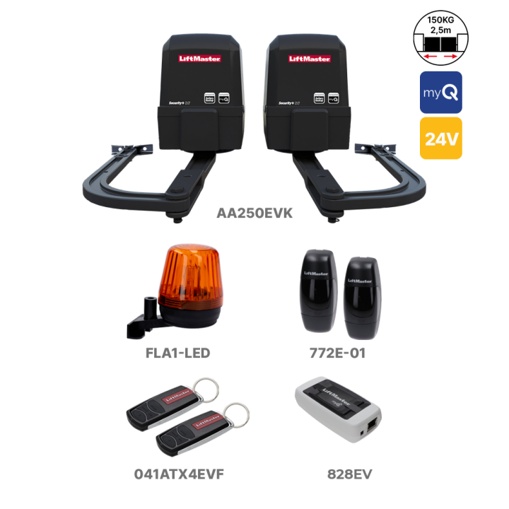 Pohon LiftMaster AA250EVK-03 s MyQ rozhraním 828EV