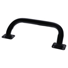 Madlo 348 x 88 mm, Ø28 mm, odsazení 74 mm, pozinkované, černá prášková barva