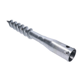 Zemní vrut Ø 68 mm žárový pozink