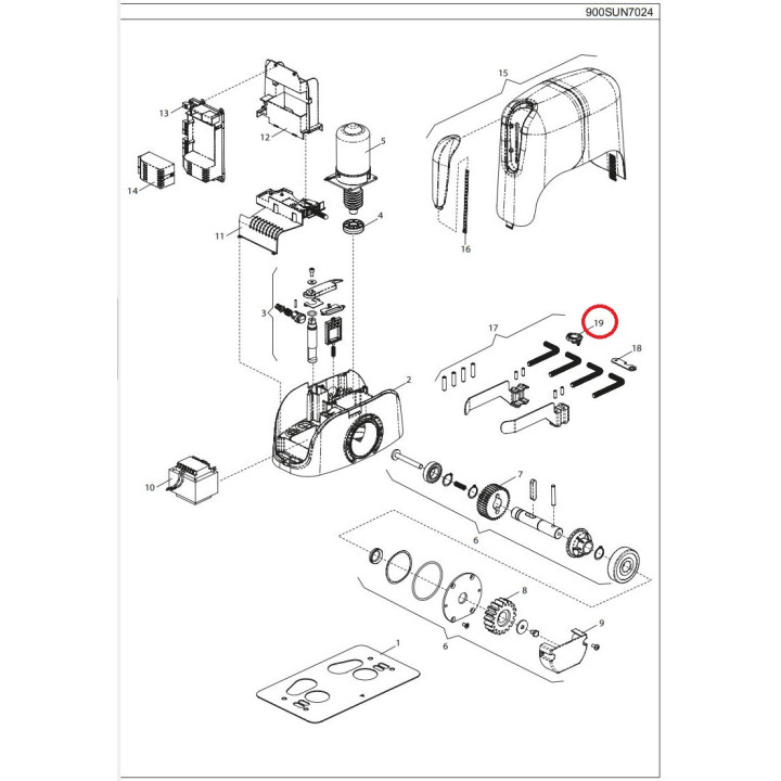 Deska pro LED pás 850SLED003A00