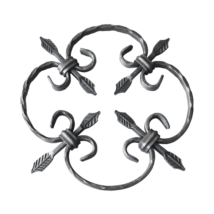 Kovářský ornament (H 240 x L 240 mm), 12 x 6 mm