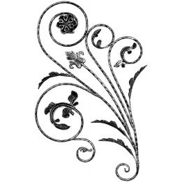 Kovářský ornament H 1080 x L 600 mm 12 mm