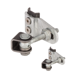 Navařovací pant GBMU4D12 M12 (otevíratelný 180°, nastavitelný 3D) (pozink LOCINOX®)