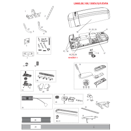 Transformátor pro LM100EV/S/F, 130EV/S/F (041A4027-1)